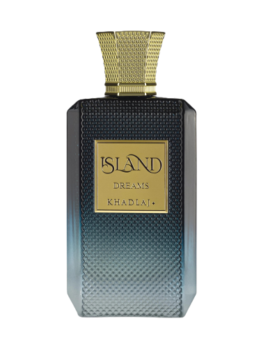 Khadlaj Island Dreams fragrance bottle β reference image for decant samples at CologneCove