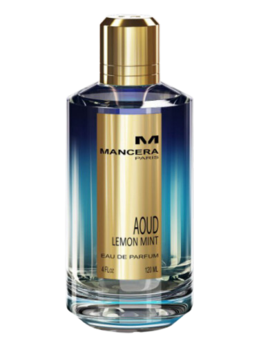 Mancera Aoud Lemon Mint fragrance bottle – reference image for decant samples at CologneCove